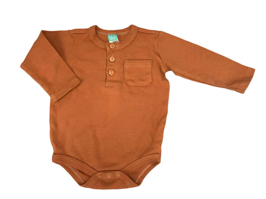 3-6M Long sleeve vest - Ackermans Baby