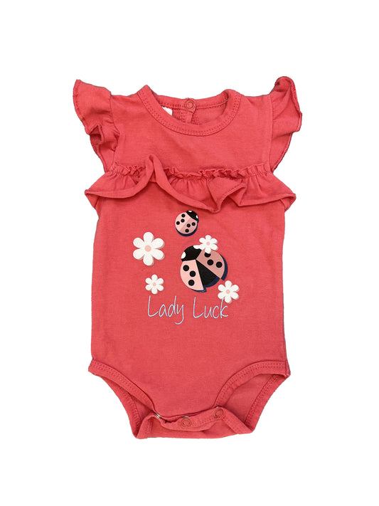 0-3M Lady luck vest - OneTwoThree