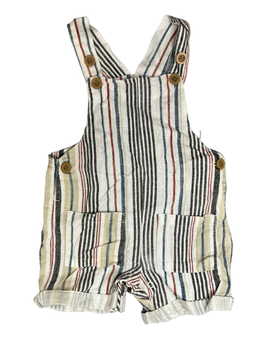 3-6M Striped dungaree - Ackermans baby