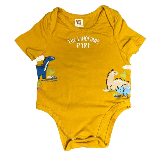 3-6M The dinosaur park vest - Cozy cub