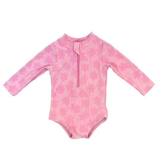 0-3M Pink floral Swimsuit - Cotton On
