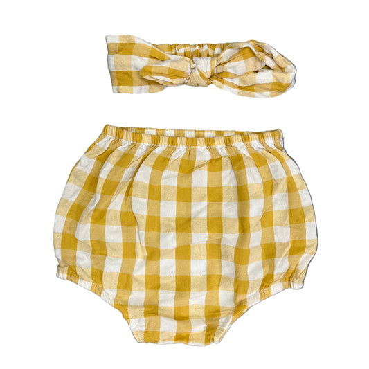 3-6M Bloomer and matching headband - Woolworths