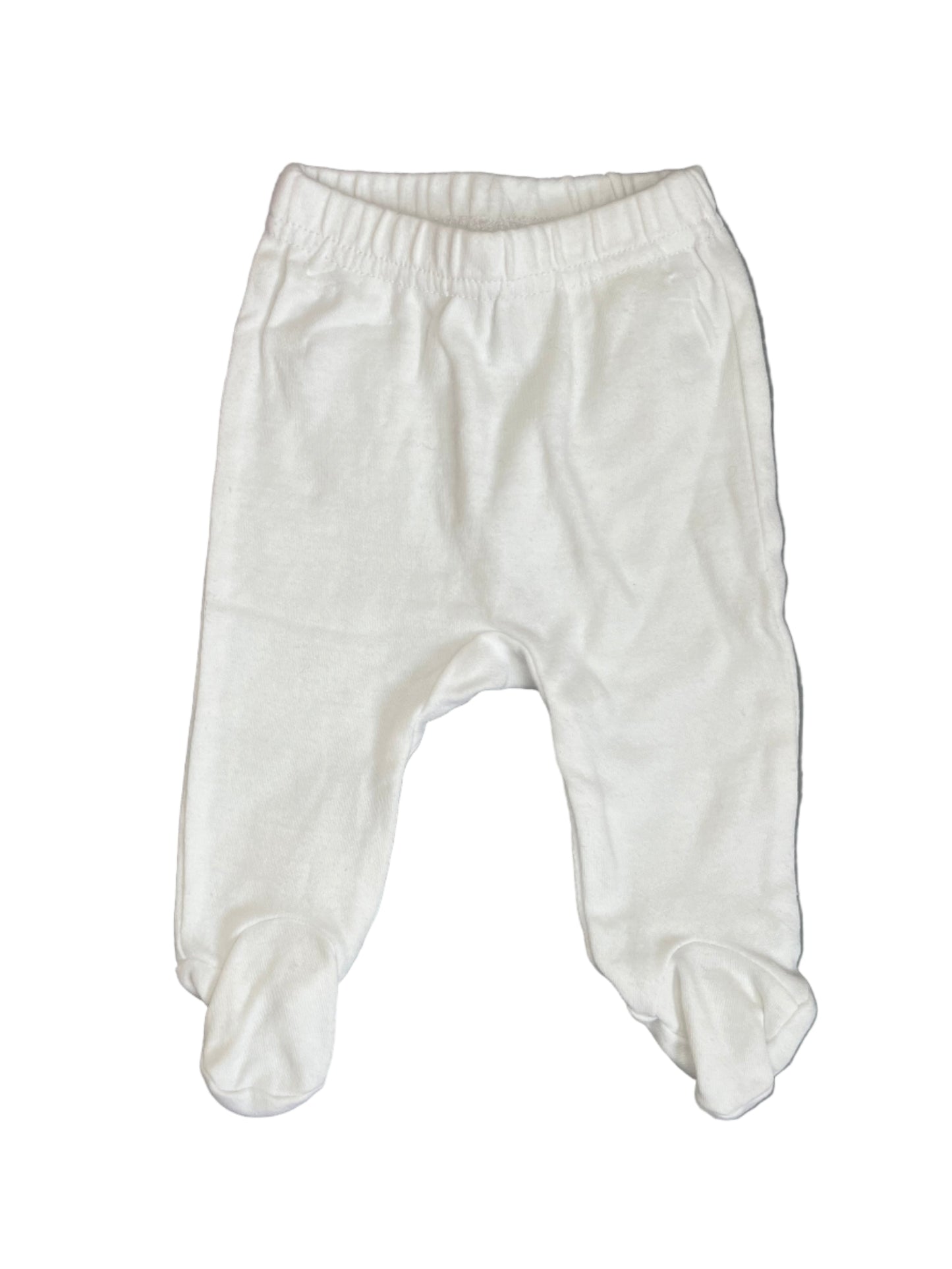 Newborn White Leggings - Ackermans baby