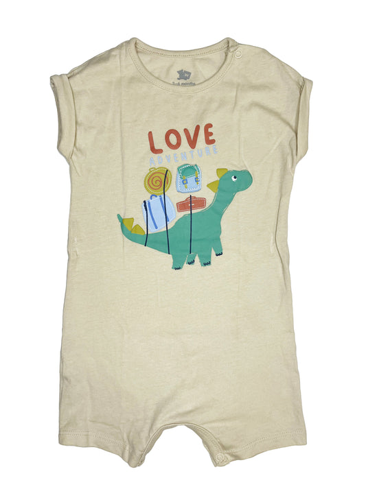 3-6M Love adventure romper - Woolworths