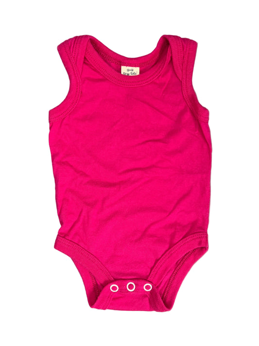 Newborn pink vest - Tiny tots
