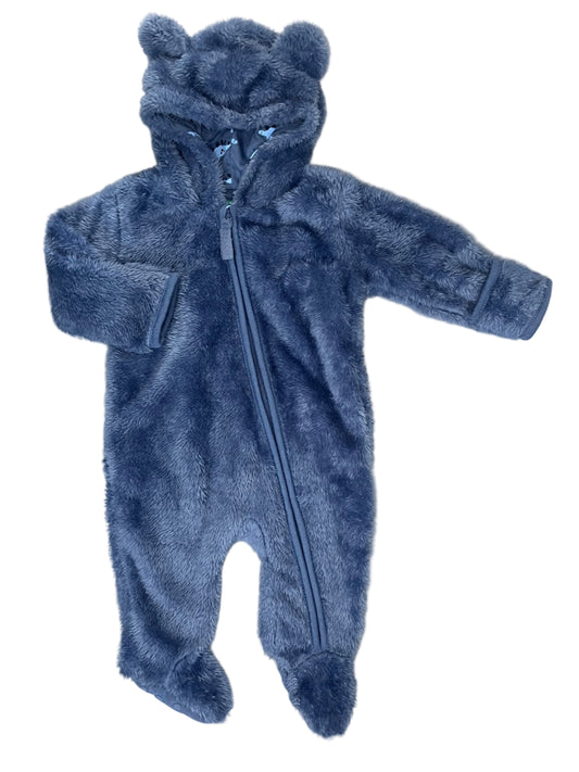 0-3M Hooded Babygrow - Ackermans Baby