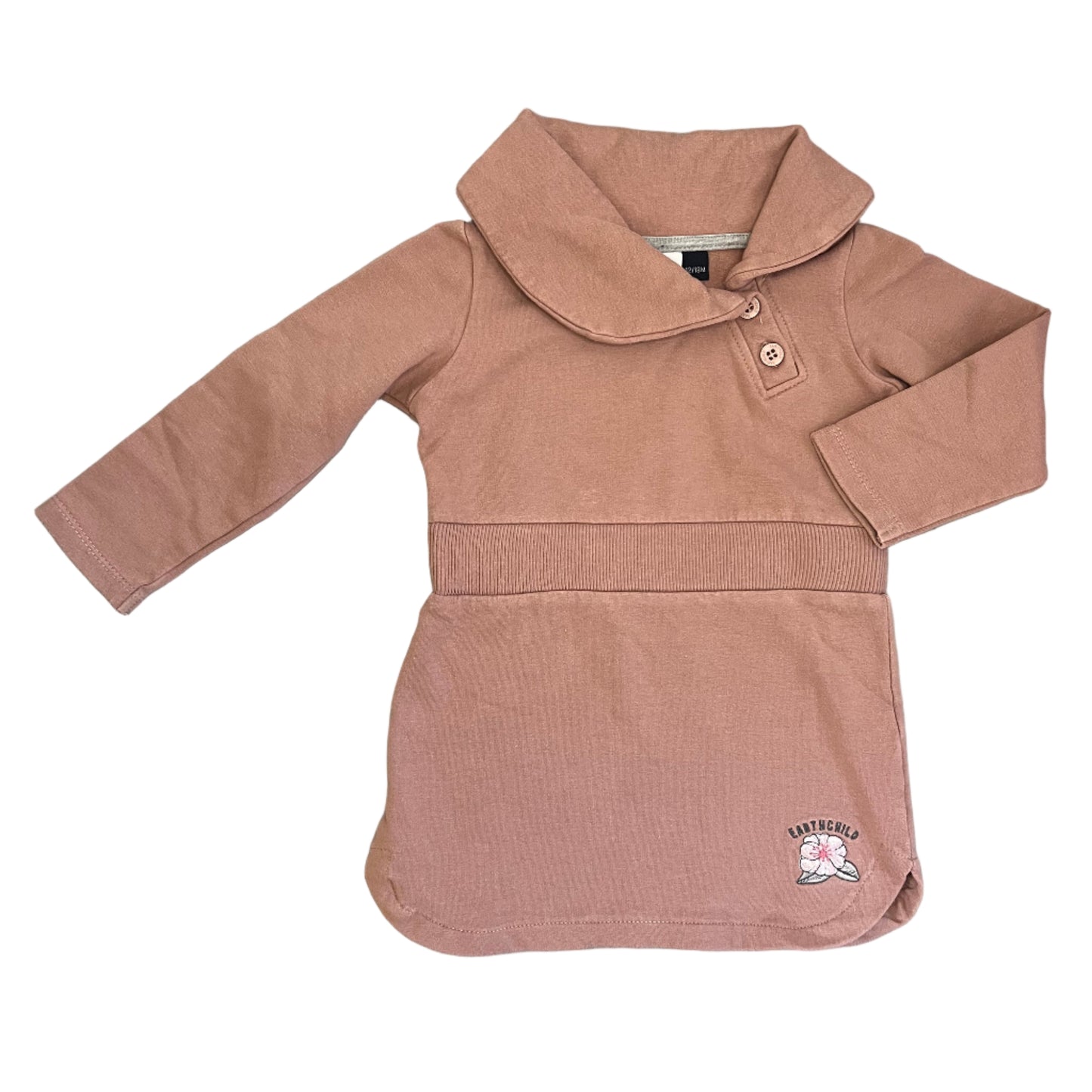 12-18M Winter collar dress - Earthchild