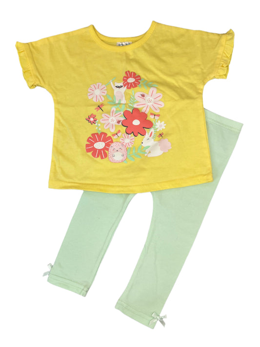 12-18M Leggings and tee set - Cuddlesome