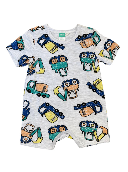3-6M Tractor romper - Ackermans Baby