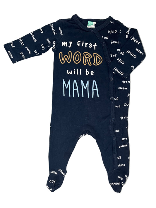 0-3M Sleepsuit - Ackermans Baby