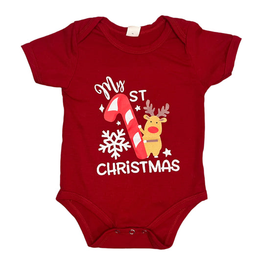3-6M My first christmas romper - Shein