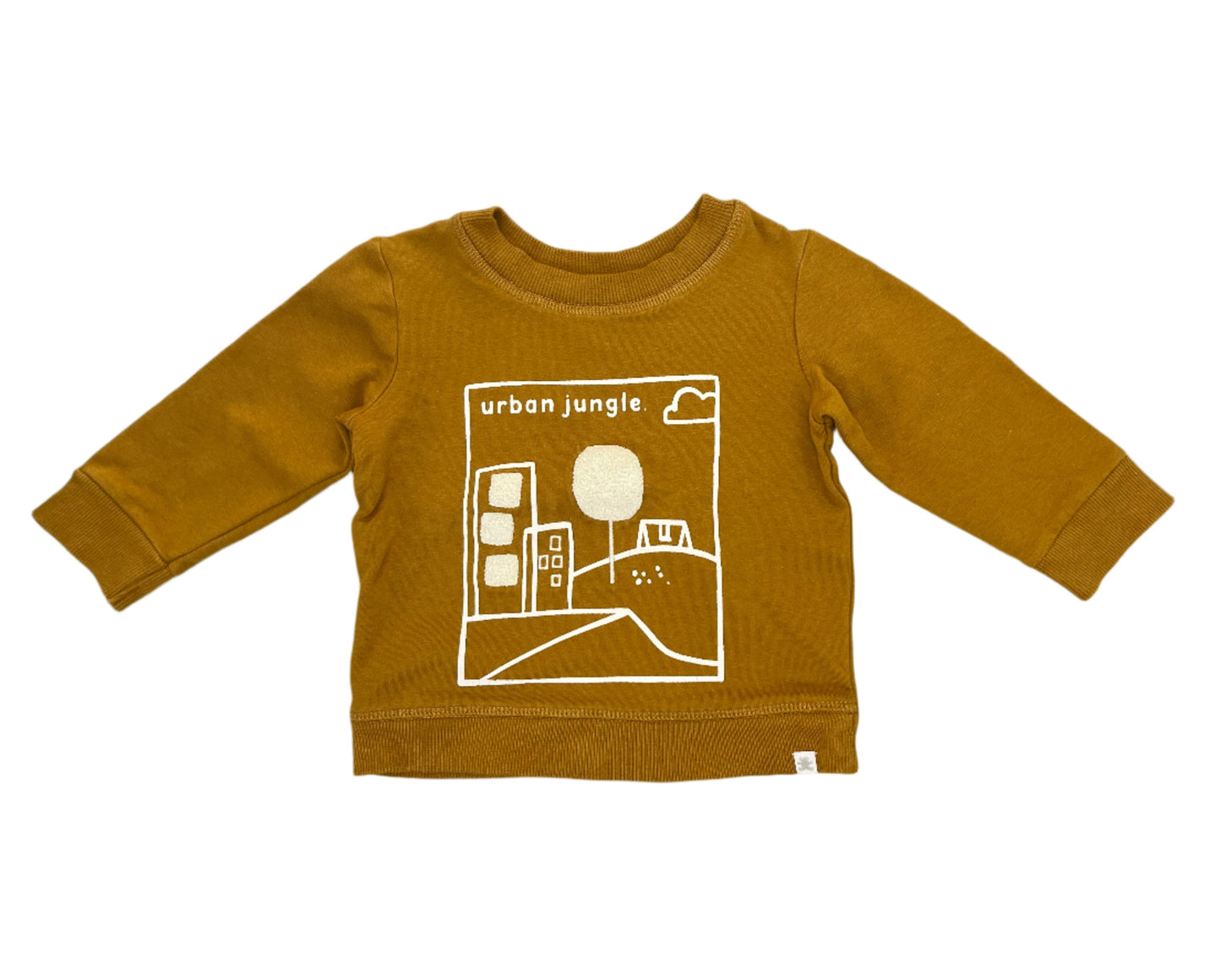 3-6M Urban Jungle Tracksuit top - Woolworths