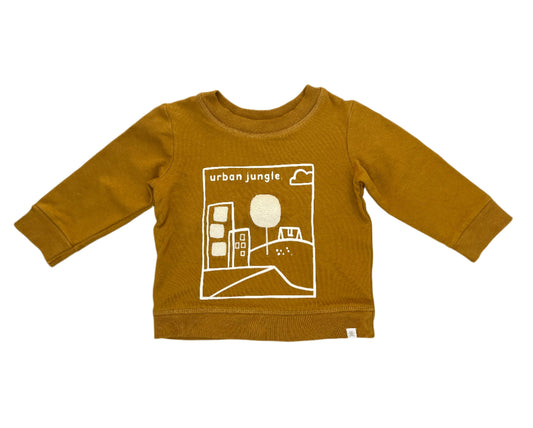 3-6M Urban Jungle Tracksuit top - Woolworths