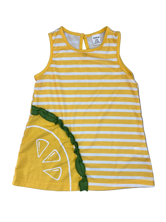 9-12M Yellow Lemon dress - Shein