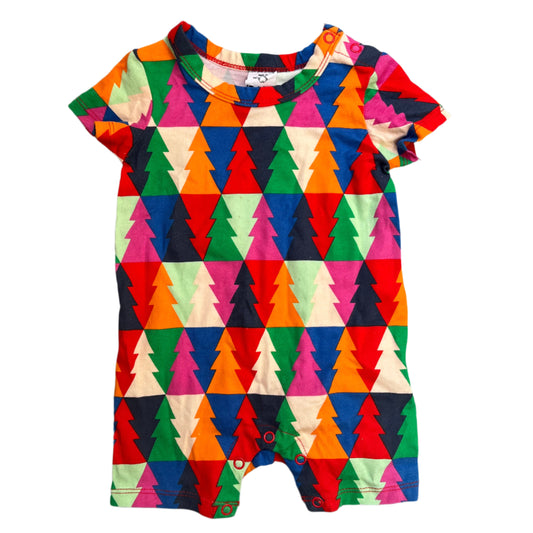 0-3M Christmas tree romper - Cotton On