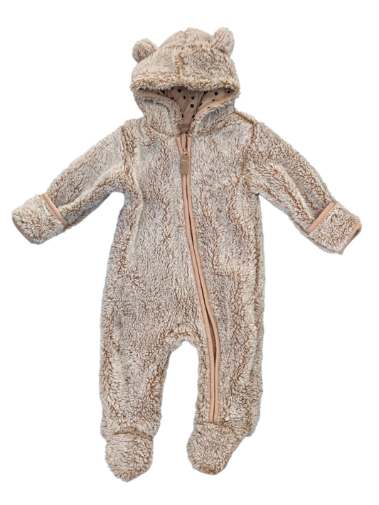 3-6M Winter Fleece Babygrow - Ackermans Baby