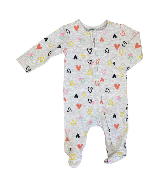 Newborn Two-way zip sleepsuit - Ackermans Baby