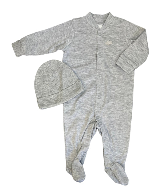 0-3M Sleepsuit and One size beanie - Cuddlesome