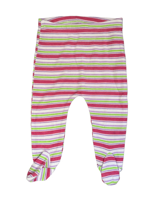 0-3M Striped leggings - Jet
