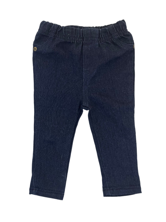 3-6M Soft denim jeggings - Little Hero