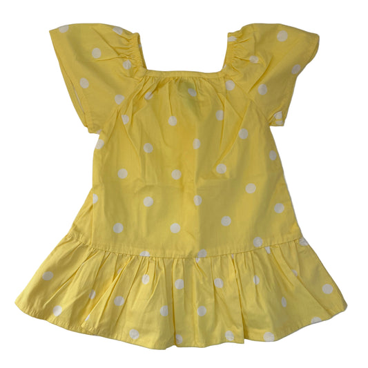 12-18M Yellow polka dot dress - Ackermans