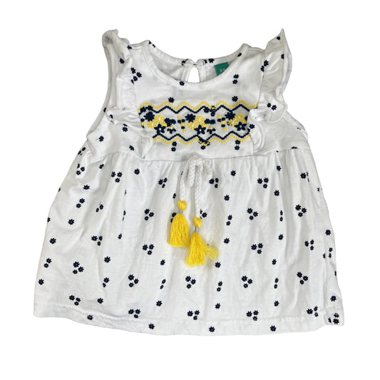 3-6M Floral embroidery dress - Ackermans baby