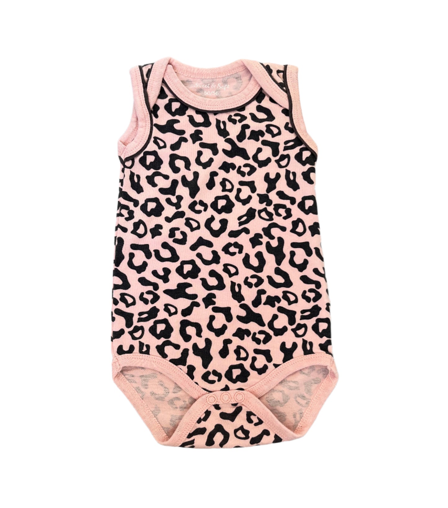 1-3M Pink leopard vest - Zeeman