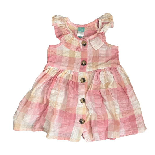 3-6M Front button dress - Ackermans Baby