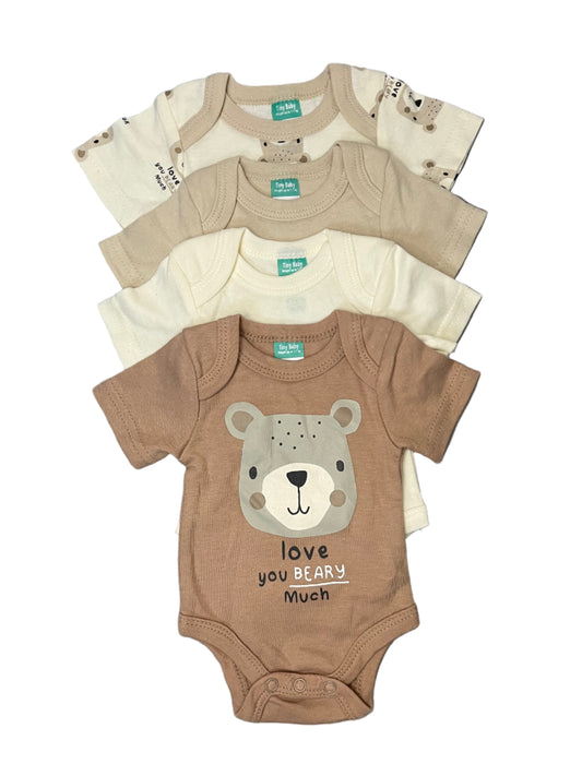 Tiny baby bear vests set - Ackermans Baby