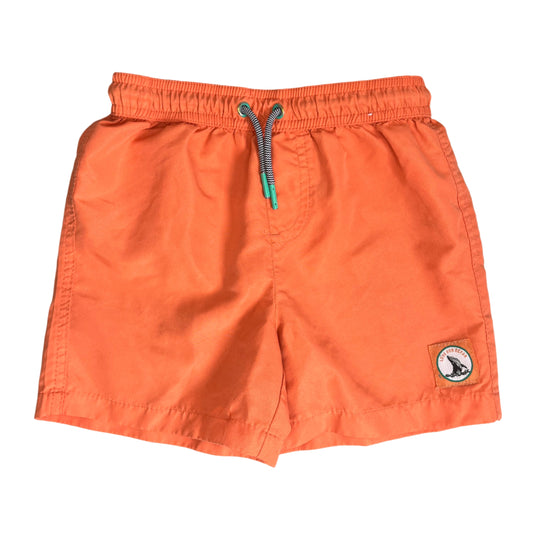 5/6Y Drawstring orange shorts - Real Kids