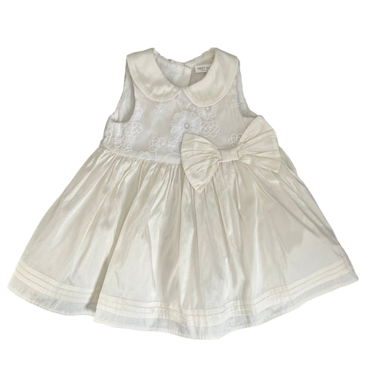 0-3M Dress Embroidery Bow Dress - Next Baby uk