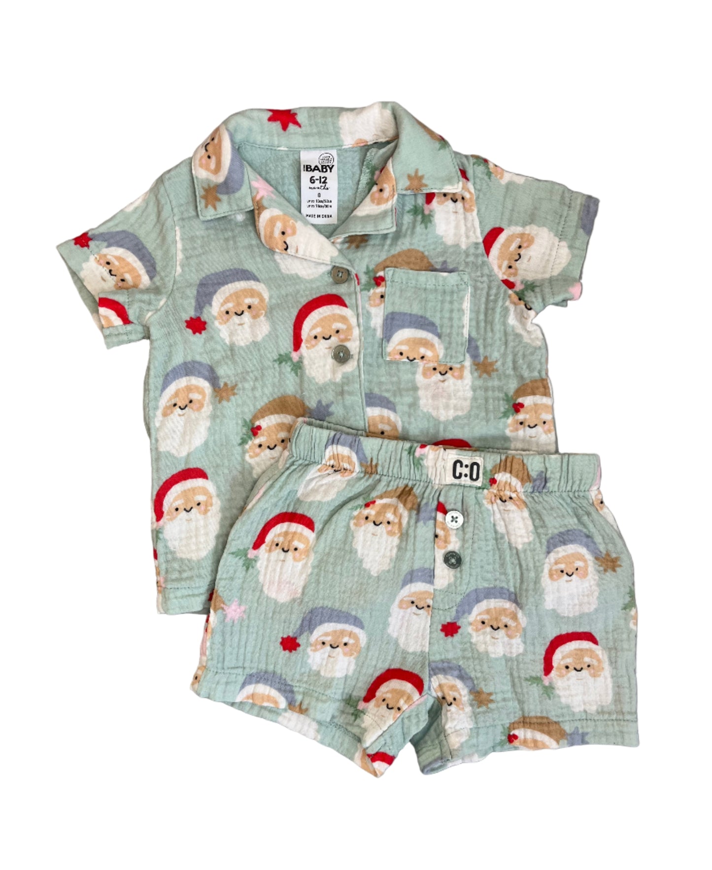 6-12M Christmas Pajamas - Cotton On