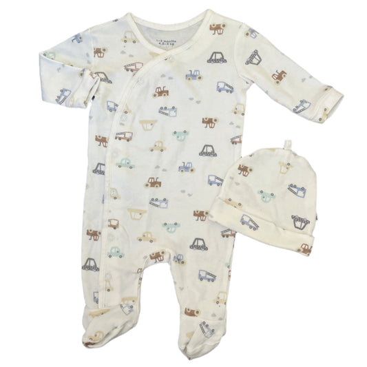 1-3M Sleepsuit with matching beanie - Woolworths