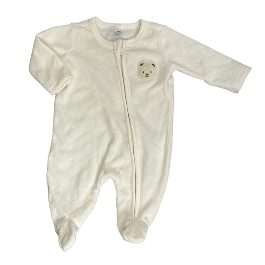 Newborn fleece sleepsuit - Tiny tots