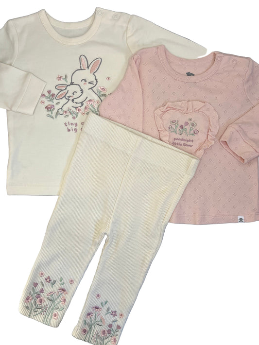 6-12M Embroidery Pajama set - Woolworths