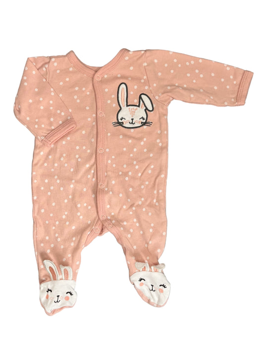 Newborn Bunny logo sleepsuit - Ackermans baby