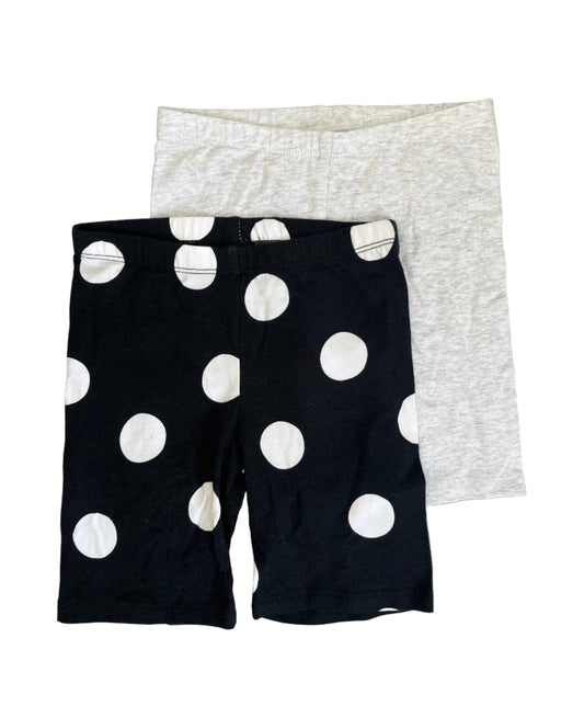6Y Grey and Polka dot leggings - Woolworths