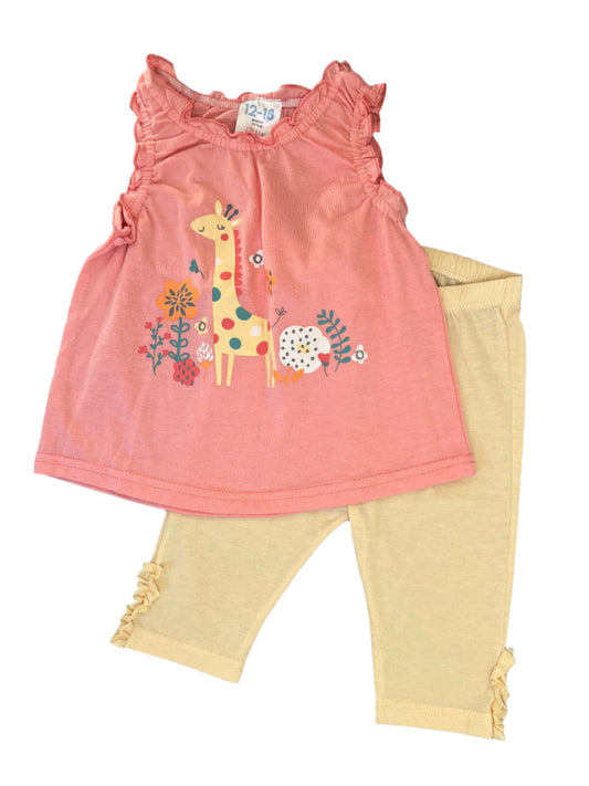 12-18M Leggings and tee set - Cuddlesome