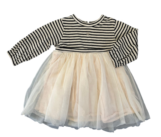 6-9M Striped tulle dress - Next