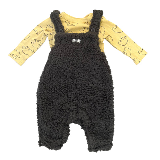 1-3M Long sleeve vest and One-piece - Woolworths