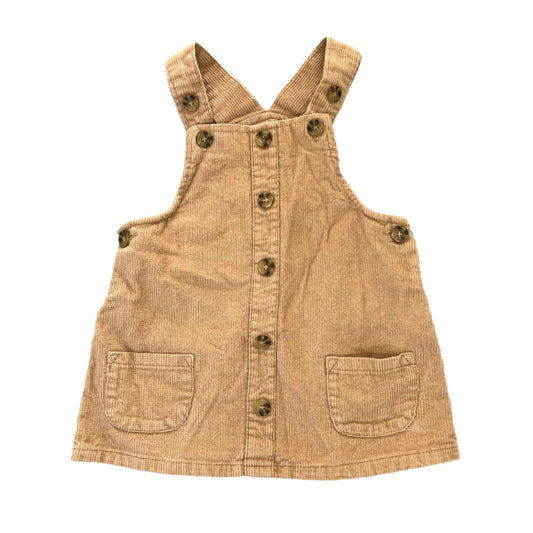 18-24M Corduroy Pinafore - Ackermans Baby