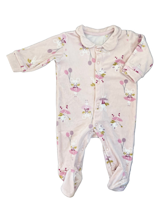 1-3M Dancing Ballerina Babygrow - Woolworths
