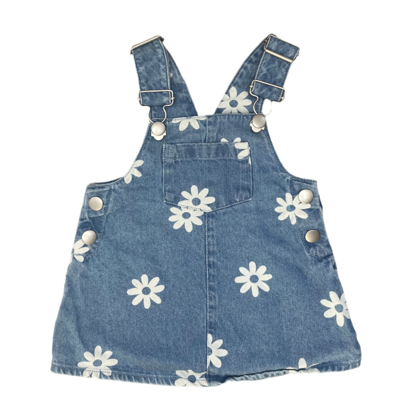 3-6M Daisy Denim Pinafore - Baby