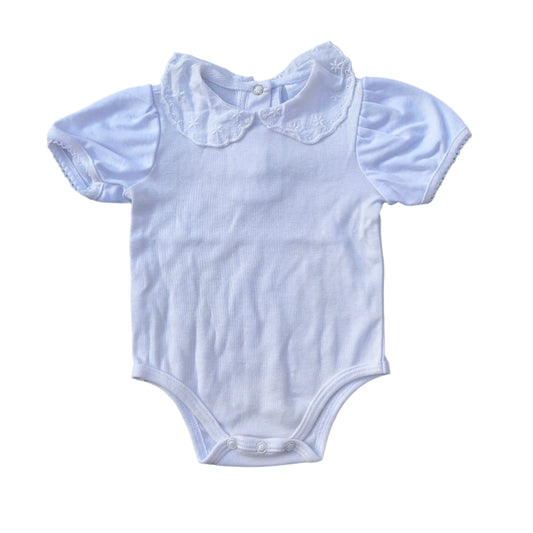 0-3M Decorative collar vest - Clicks