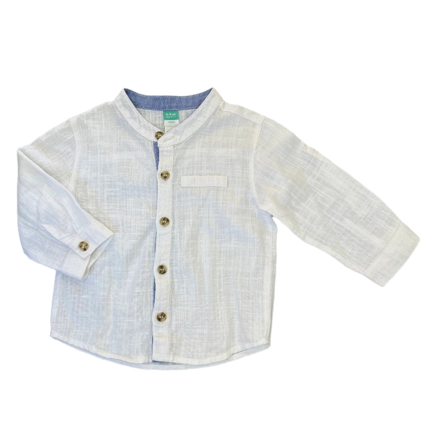 6-12M White shirt - Ackermans