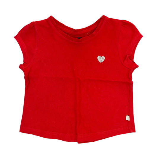 6-12M Heart logo red tee - Woolworths