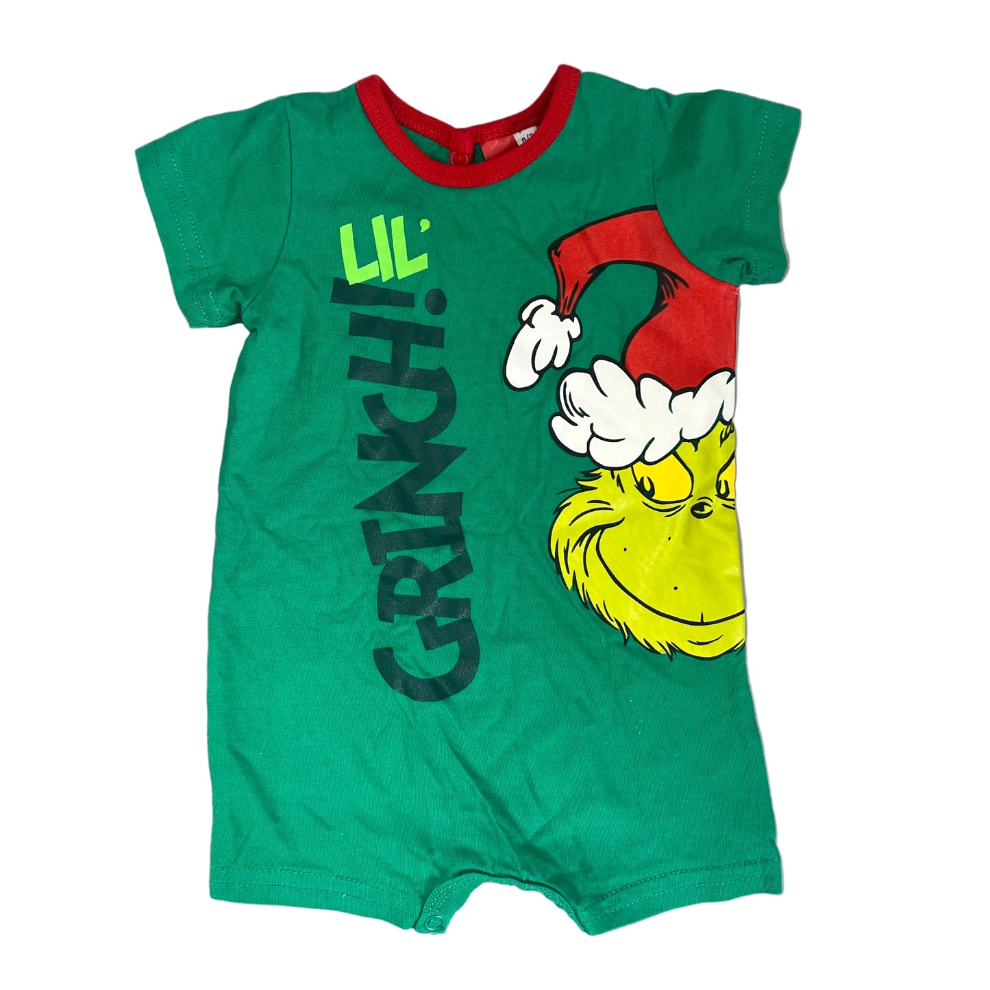 0-3M Lil Grinch Romper