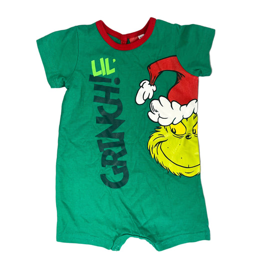 0-3M Lil Grinch Romper