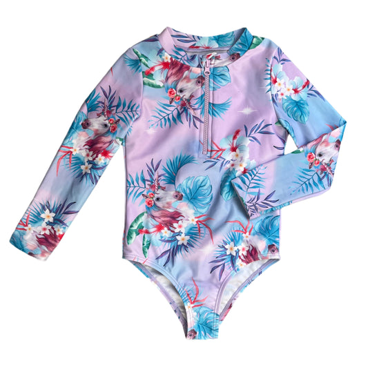 3-4Y Long sleeve swimsuit - Real Kids