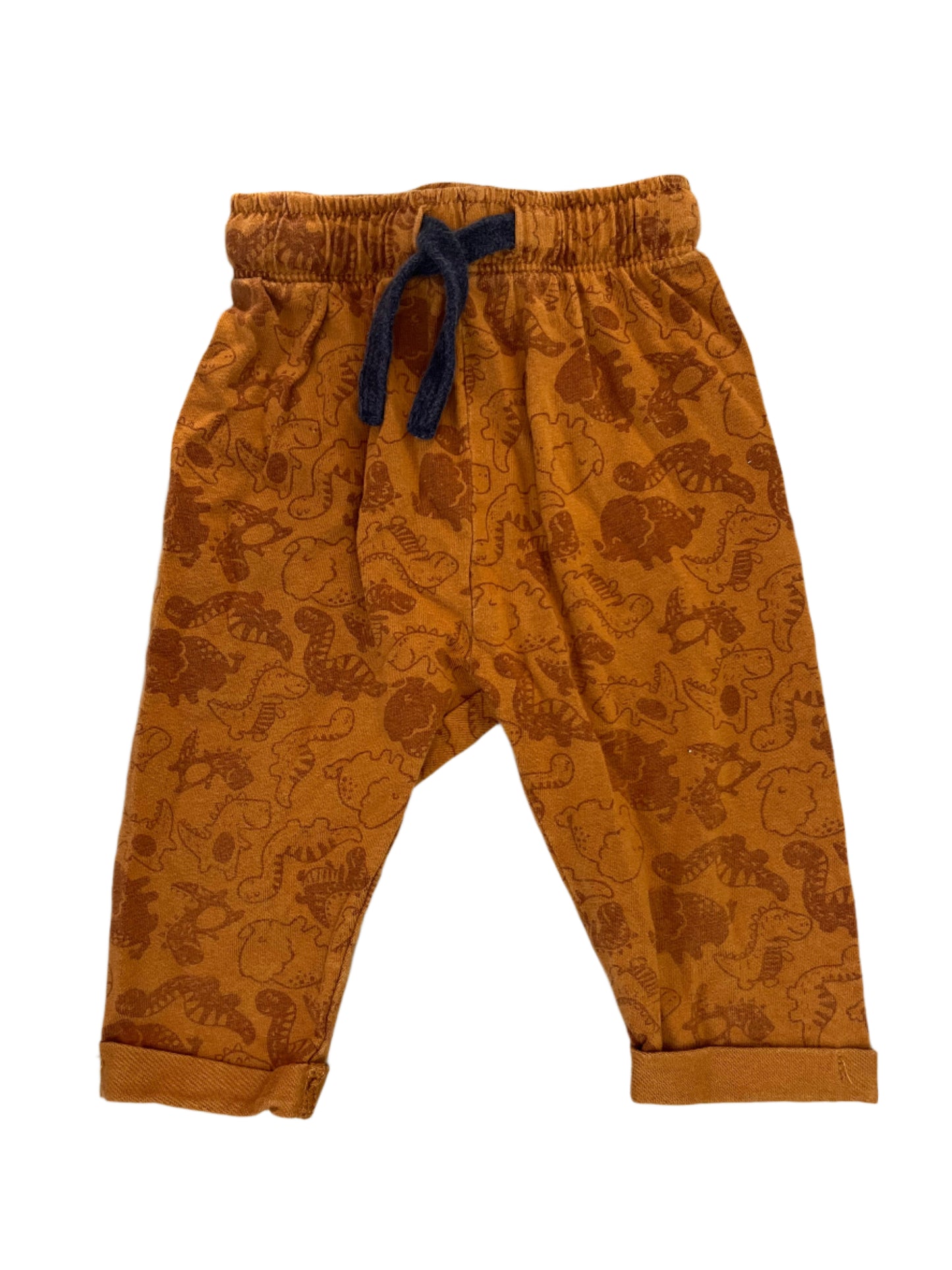 2-4M Dinosaur print drawstring pants - Inextenso